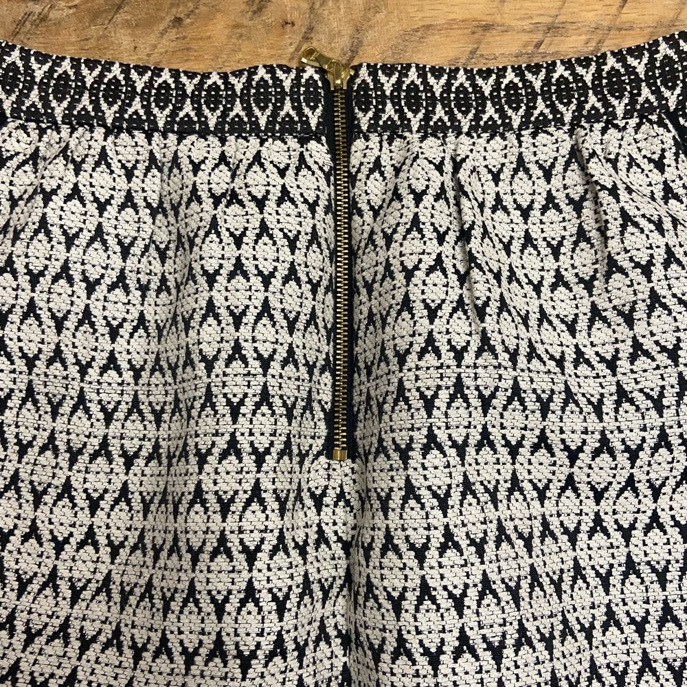 J. Crew Textured Block Print Mini Skirt - image 7